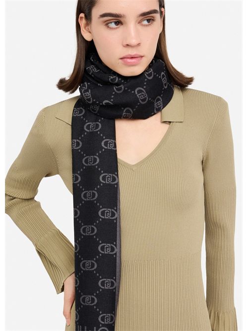 Stola con logo LIU JO | 2F5040T0300/22222